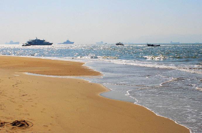 炎炎夏日,在厦门白城沙滩来一场"阳光浴"